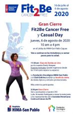 POSTER Fit2Be Cancer Free 2020